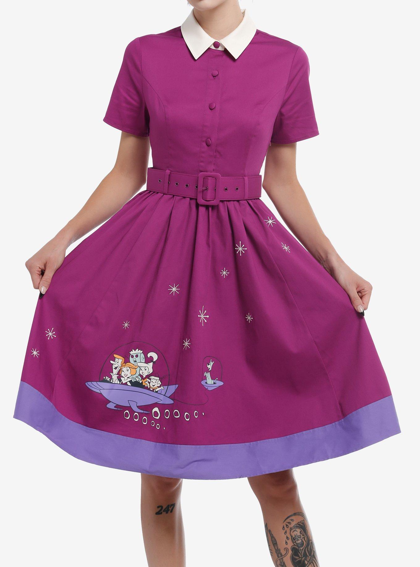 Her Universe The Jetsons Collar Retro Dress Her Universe Exclusive, , hi-res