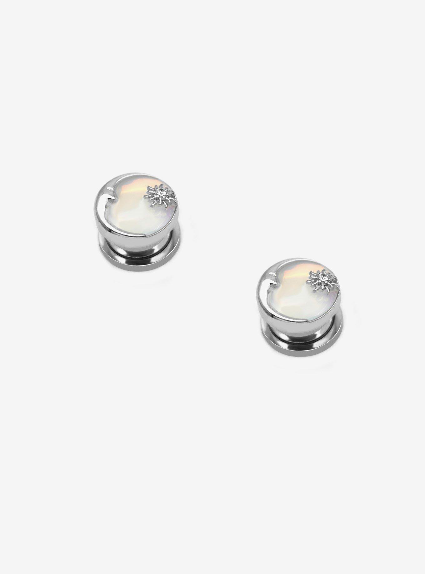 Steel Opalescent Celestial Plug 2 Pack, MULTI, hi-res