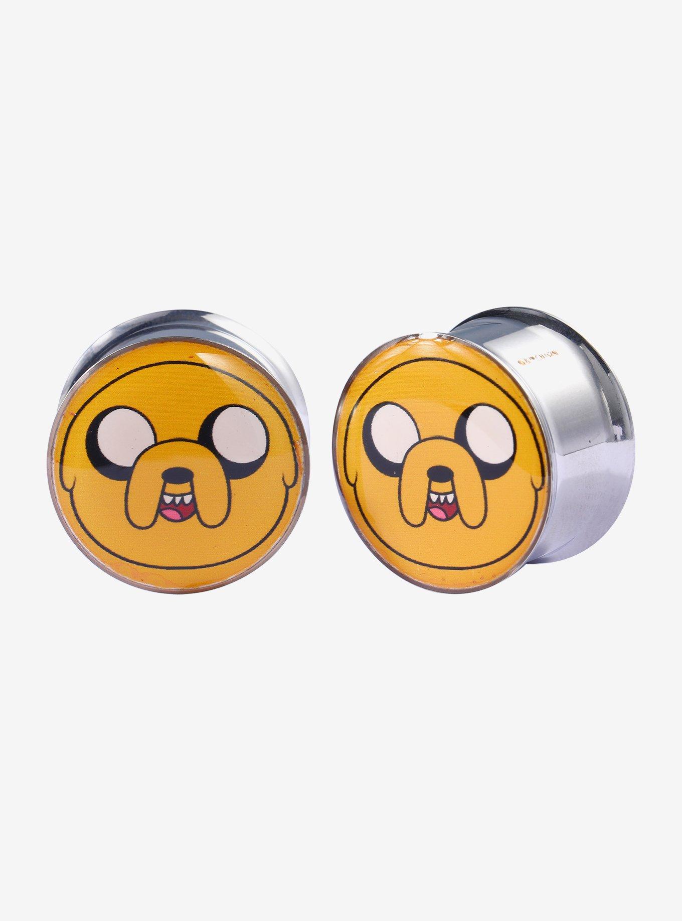 Steel Adventure Time Jake Face Plug 2 Pack, , hi-res