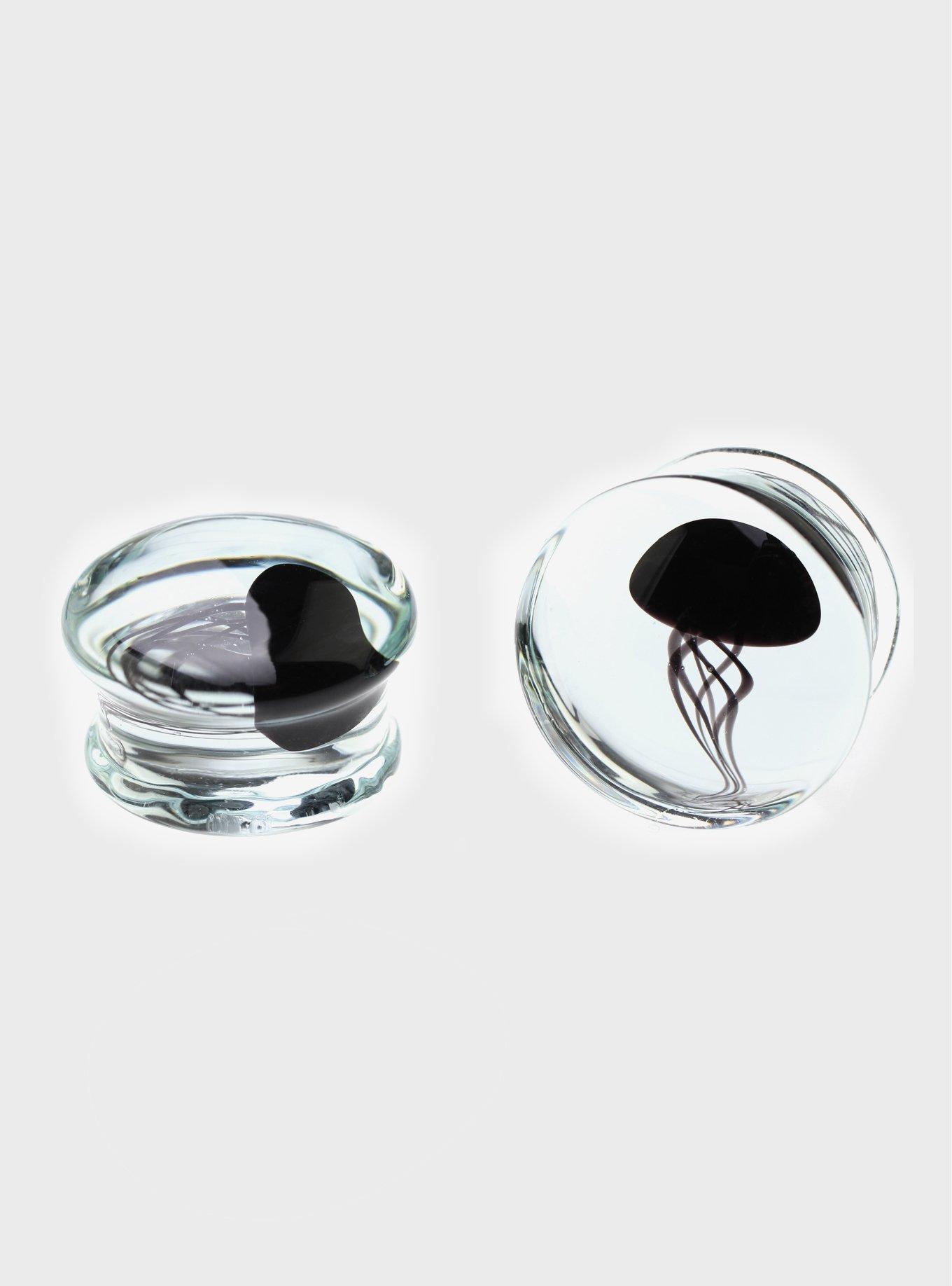 Glass Jellyfish Plug 2 Pack