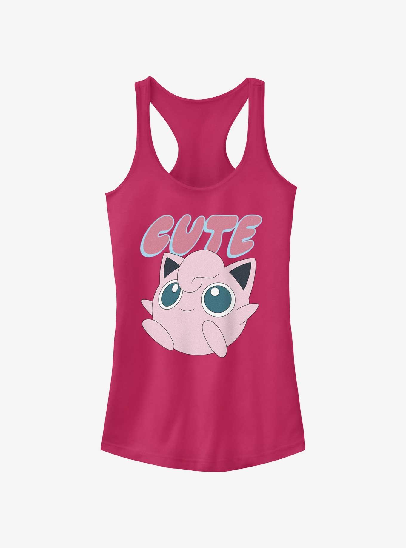 Pokemon Cute Jigglypuff Girls Tank, , hi-res