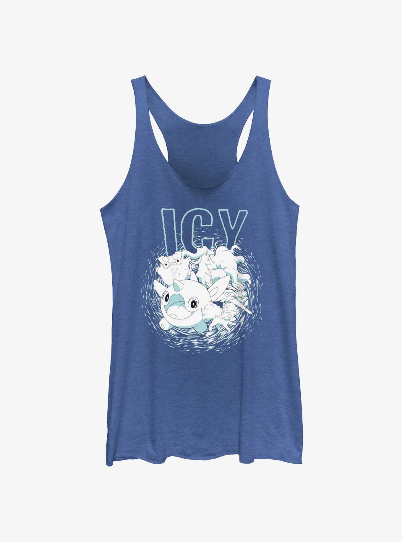 Pokemon Icy Tunnel Girls Tank Top, ROY HTR, hi-res