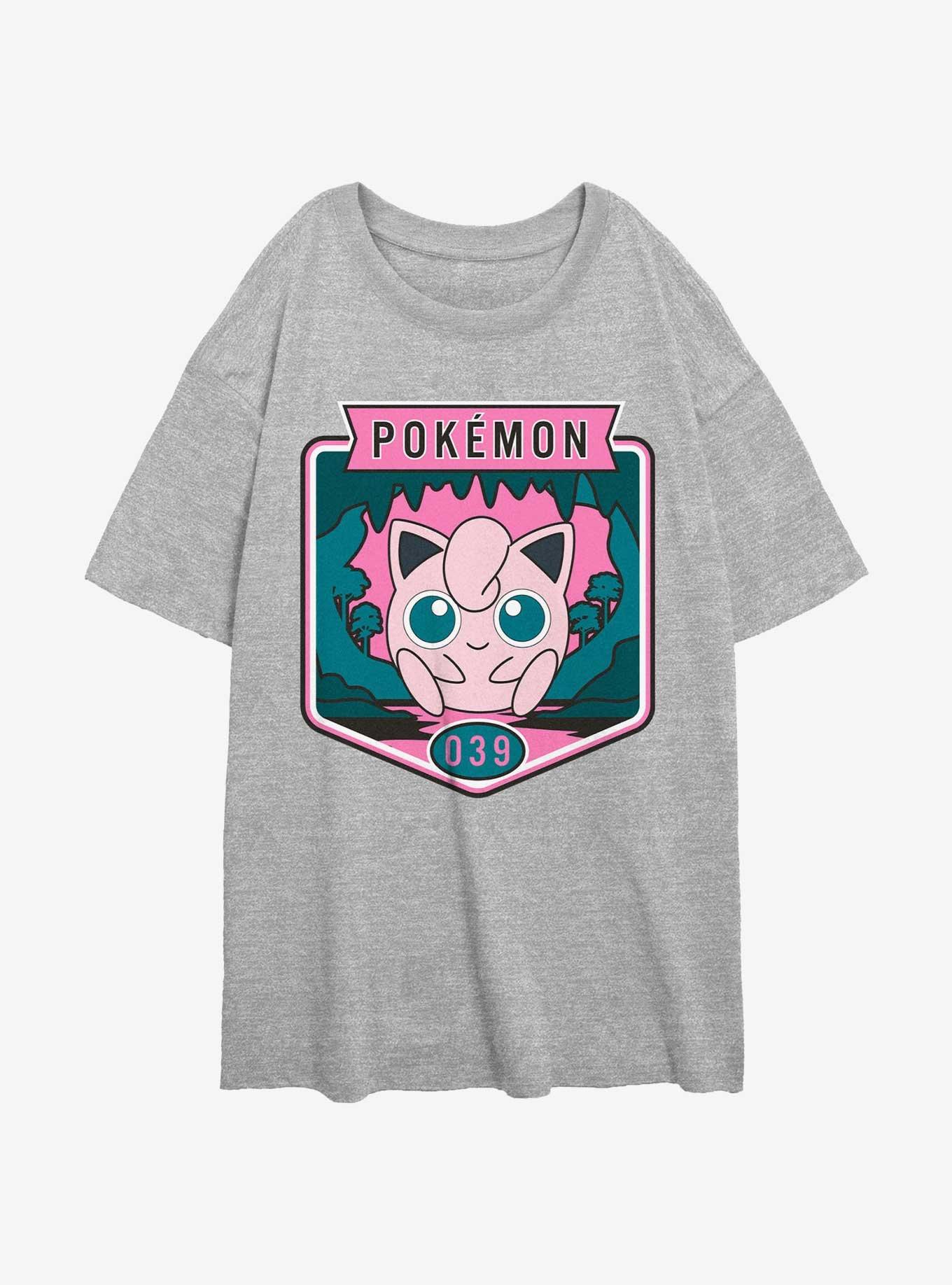 Pokemon Jigglypuff Girls Oversized T-Shirt, , hi-res