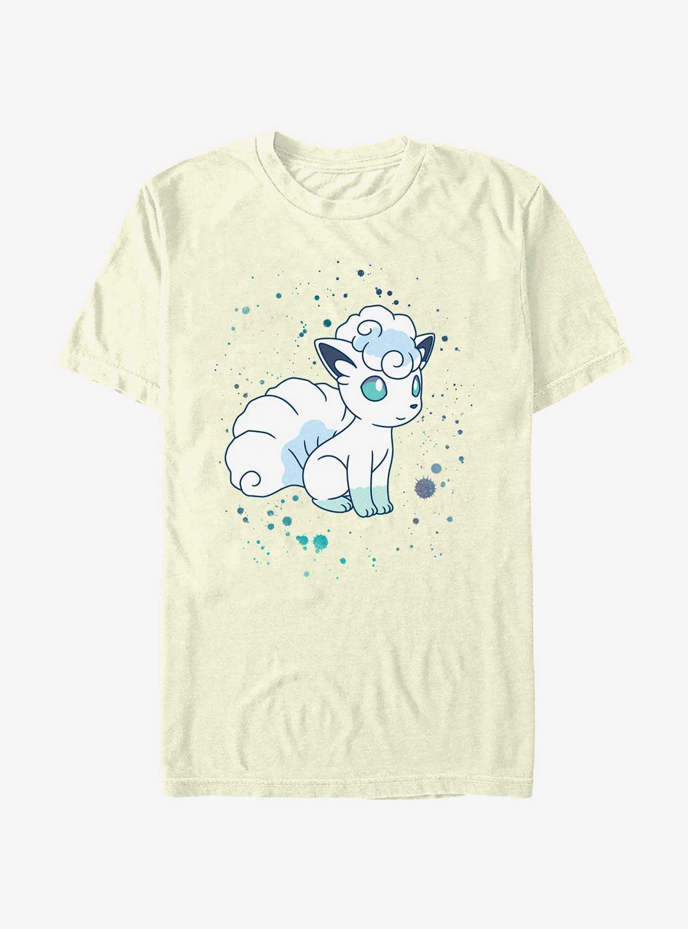 Pokemon Watercolor Vulpix T-Shirt, , hi-res