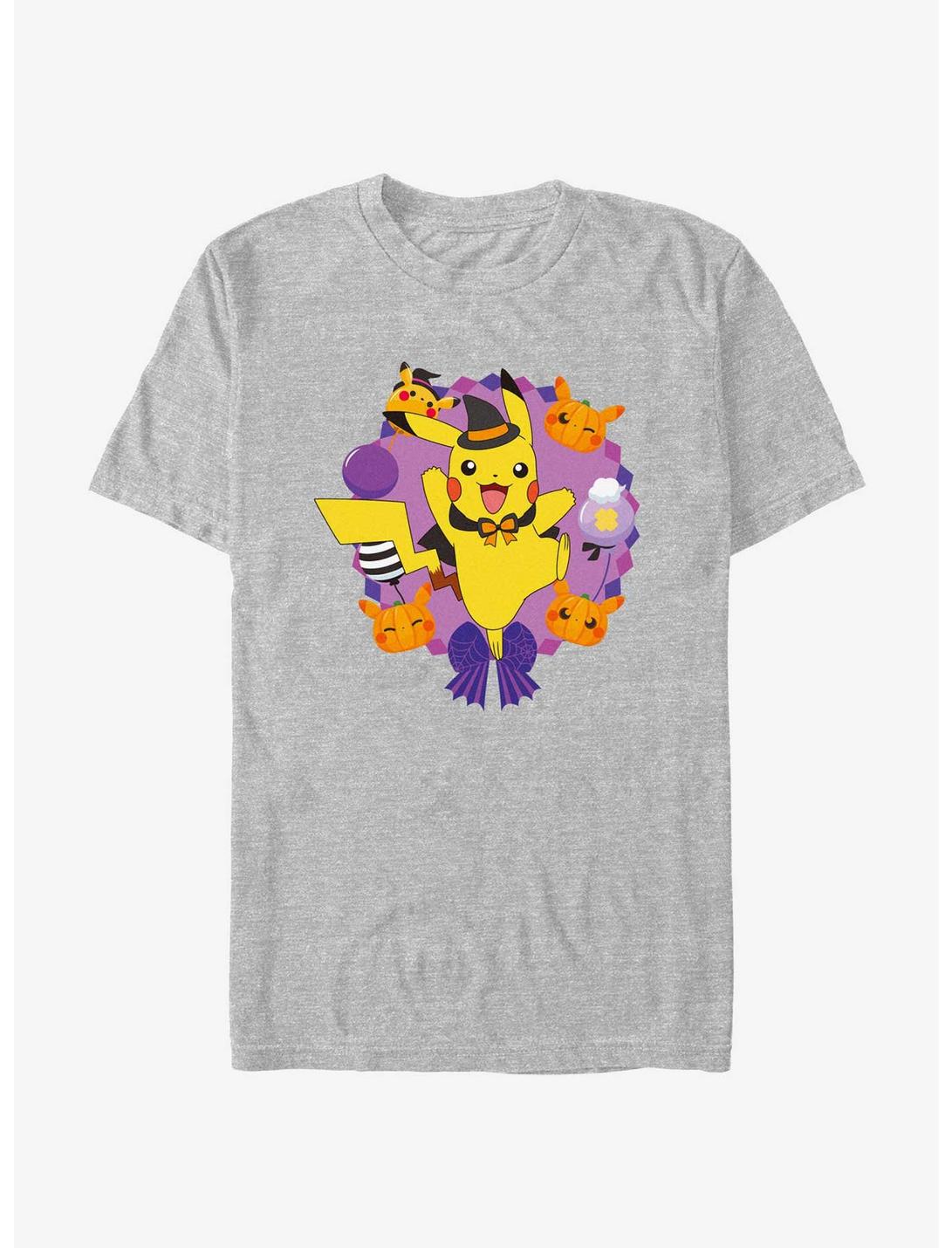 Pokemon Pikachu Magician T-Shirt, ATH HTR, hi-res
