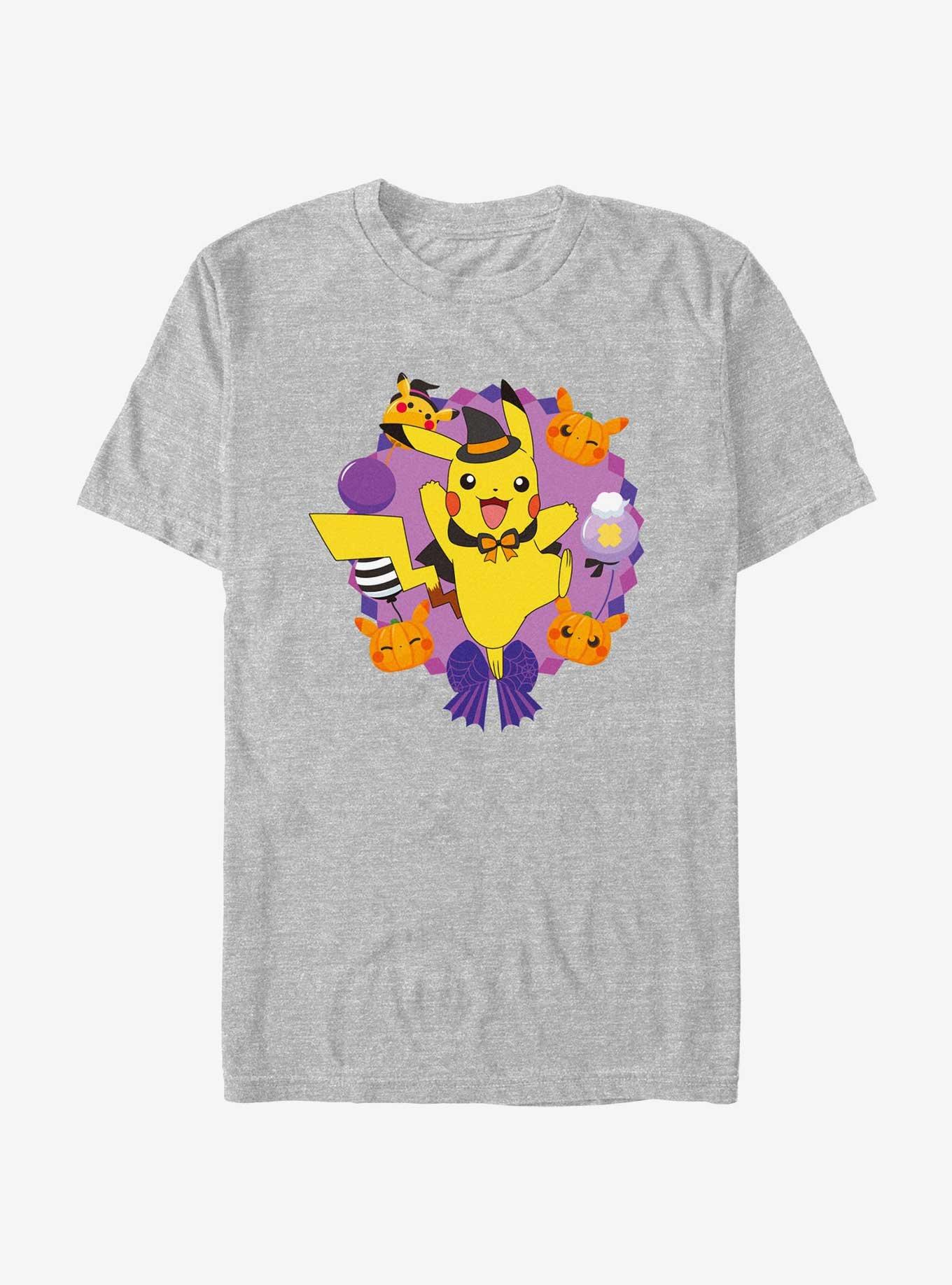 Pokemon Pikachu Magician T-Shirt, ATH HTR, hi-res