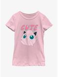 Pokemon Cute Jigglypuff Youth Girls T-Shirt, PINK, hi-res