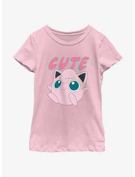 Pokemon Cute Jigglypuff Youth Girls T-Shirt, , hi-res