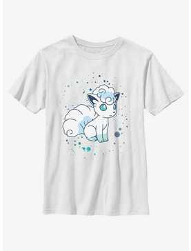 Pokemon Watercolor Vulpix Youth T-Shirt, , hi-res