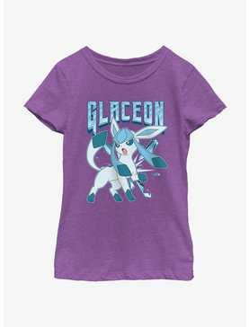 Pokemon Glaceon Ice Beam Youth Girls T-Shirt, , hi-res