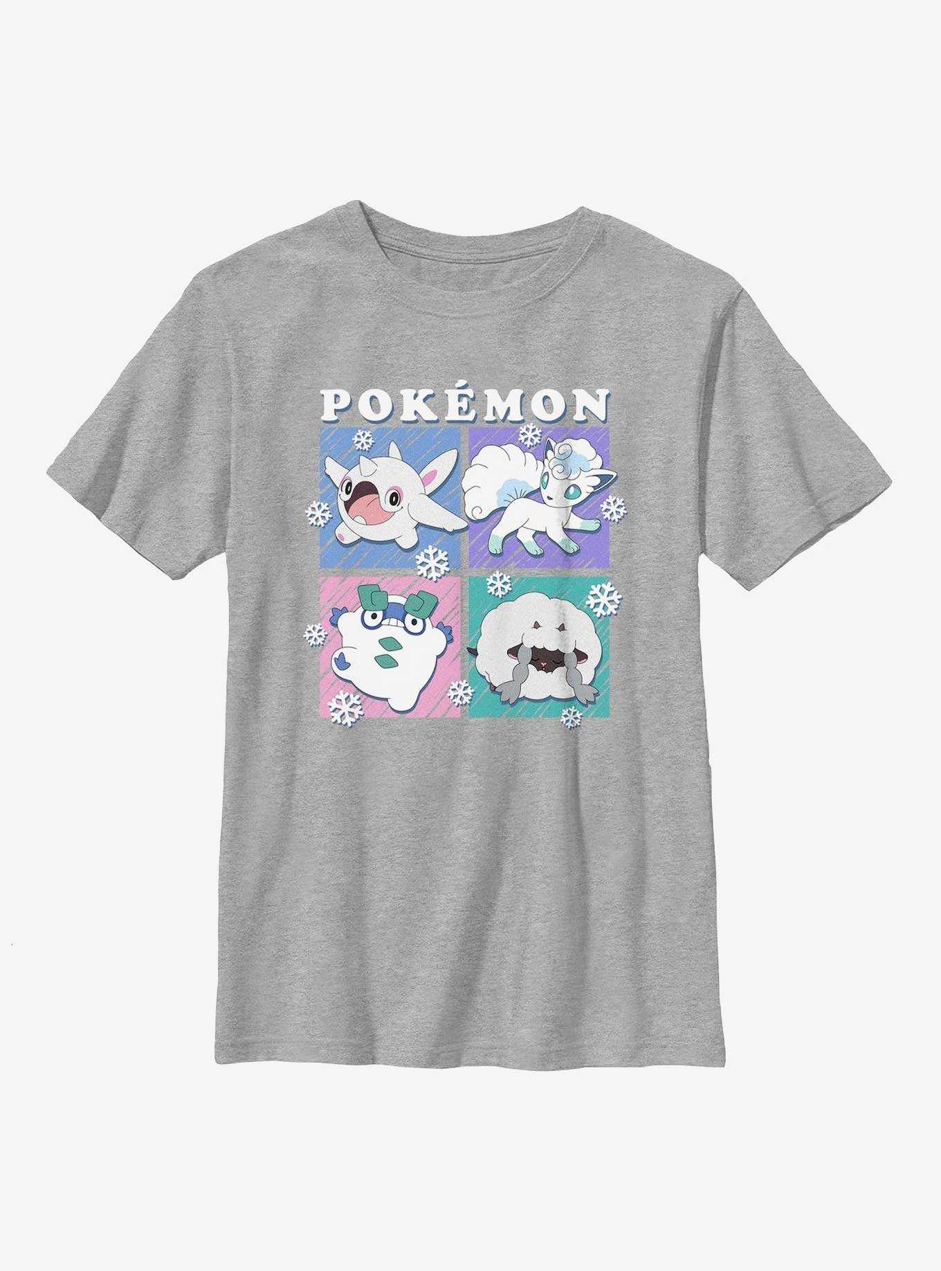 Pokemon Ice Blocks Youth T-Shirt, , hi-res
