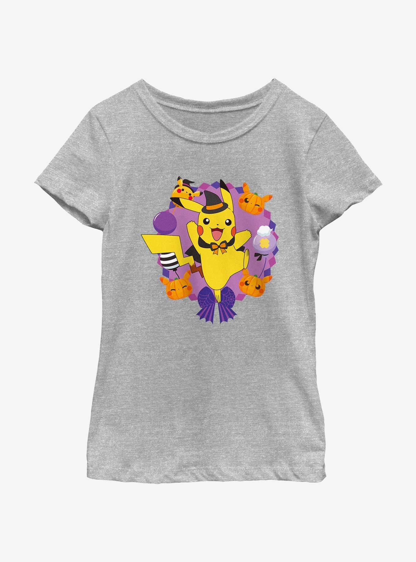 Pokemon Pikachu Magician Youth Girls T-Shirt