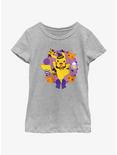 Pokemon Pikachu Magician Youth Girls T-Shirt, ATH HTR, hi-res