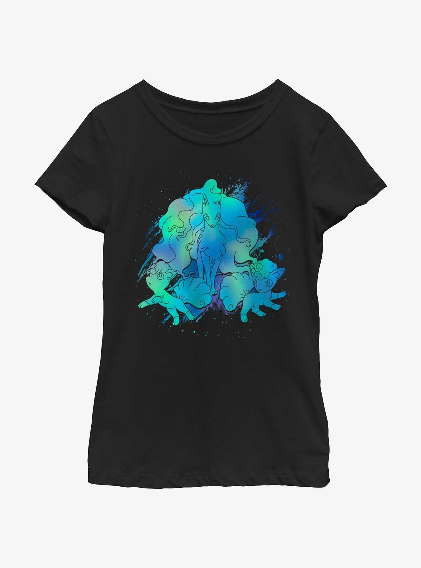 Pokemon Alolan Northern Lights Youth Girls T-Shirt