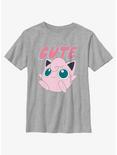 Pokemon Cute Jigglypuff Youth T-Shirt, ATH HTR, hi-res