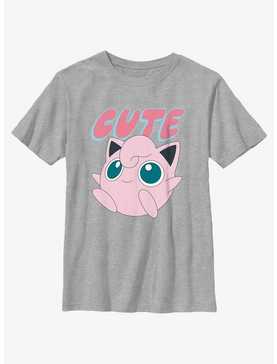 Pokemon Cute Jigglypuff Youth T-Shirt, , hi-res
