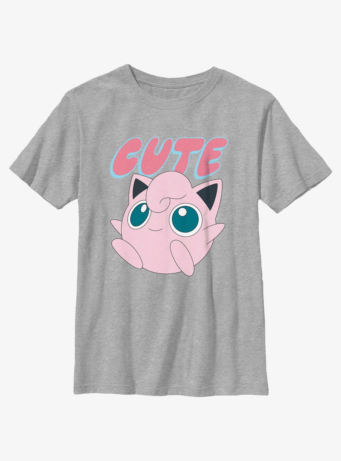 Pokemon Cute Jigglypuff Youth T-Shirt, , hi-res