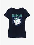 Pokemon Darumaka Youth Girls T-Shirt, NAVY, hi-res
