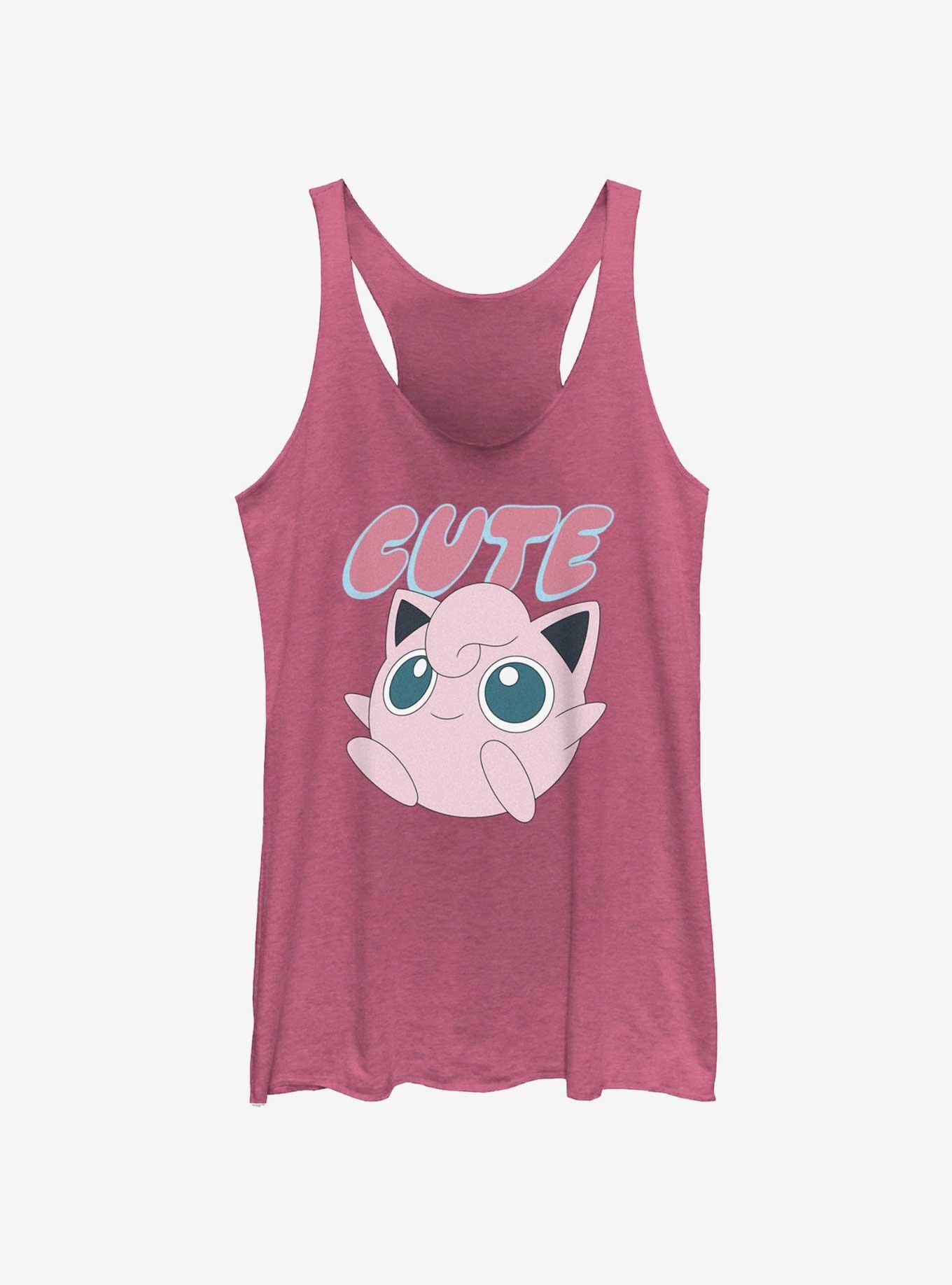 Pokemon Cute Jigglypuff Womens Tank Top