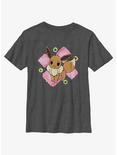 Pokemon Eevee Brush Strokes Youth T-Shirt, CHAR HTR, hi-res
