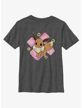 Pokemon Eevee Brush Strokes Youth T-Shirt, , hi-res