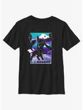 Pokemon Glaceon Northern Lights Youth T-Shirt, BLACK, hi-res