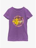 Pokemon Poke Pals Pikachu & Eevee Youth Girls T-Shirt, PURPLE BERRY, hi-res