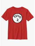 Dr. Seuss's Cat In The Hat Thing 2 Youth T-Shirt, RED, hi-res