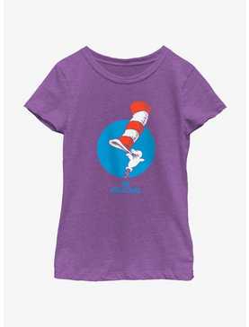Dr. Seuss's Cat In The Hat Be Original Youth Girls T-Shirt, , hi-res