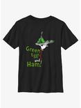 Dr. Seuss's Green Eggs & Ham Green Eggs & Ham Youth T-Shirt, BLACK, hi-res