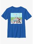 Dr. Seuss's Cat In The Hat Crossing Youth T-Shirt, ROYAL, hi-res