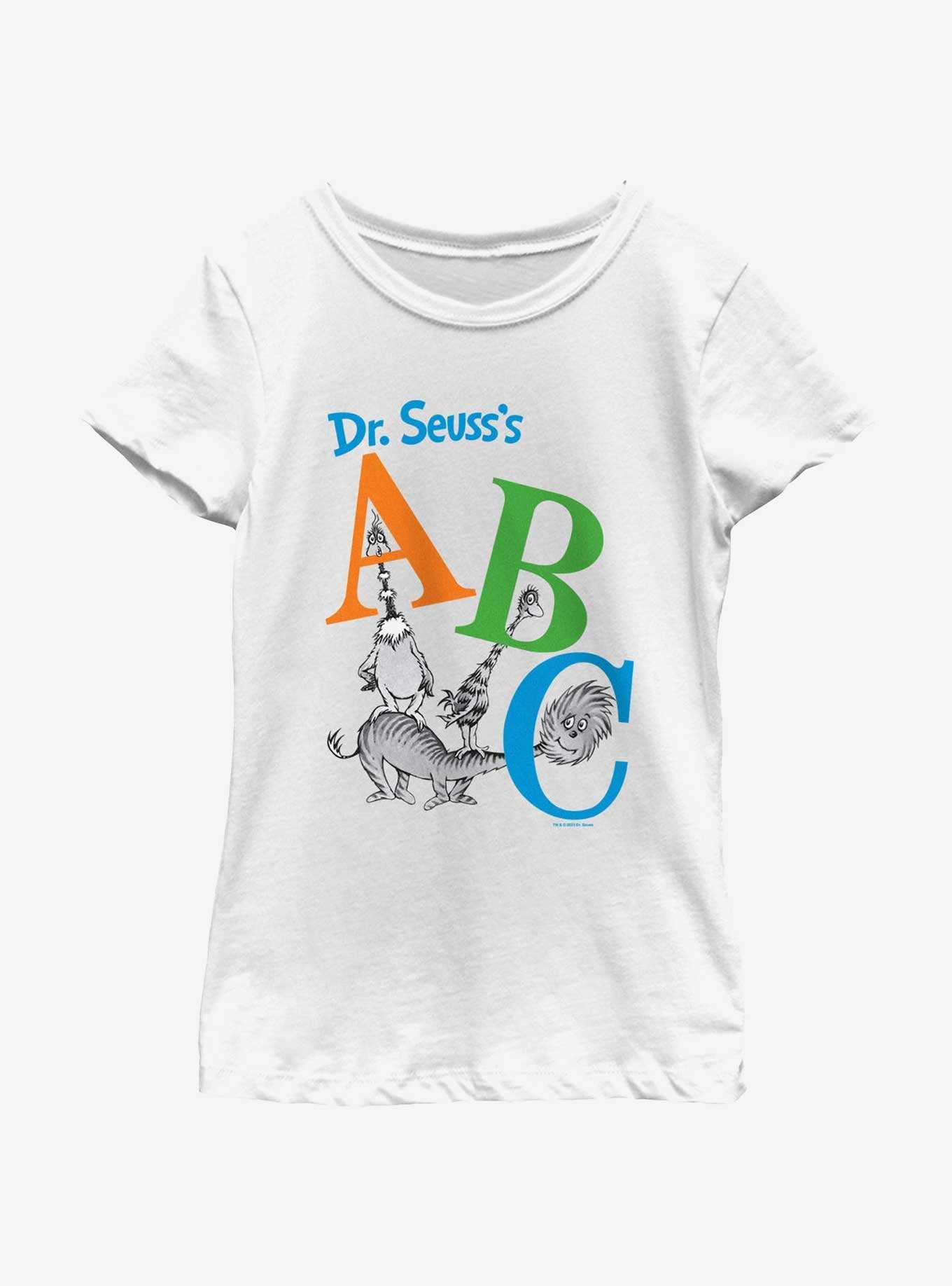 Dr. Seuss's Abc Abcs Youth Girls T-Shirt, , hi-res