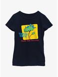 Dr. Seuss's Hop On Pop Three Tree Youth Girls T-Shirt, NAVY, hi-res