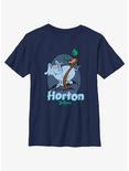 Dr. Seuss's Horton Hatches The Egg Egg Youth T-Shirt, NAVY, hi-res