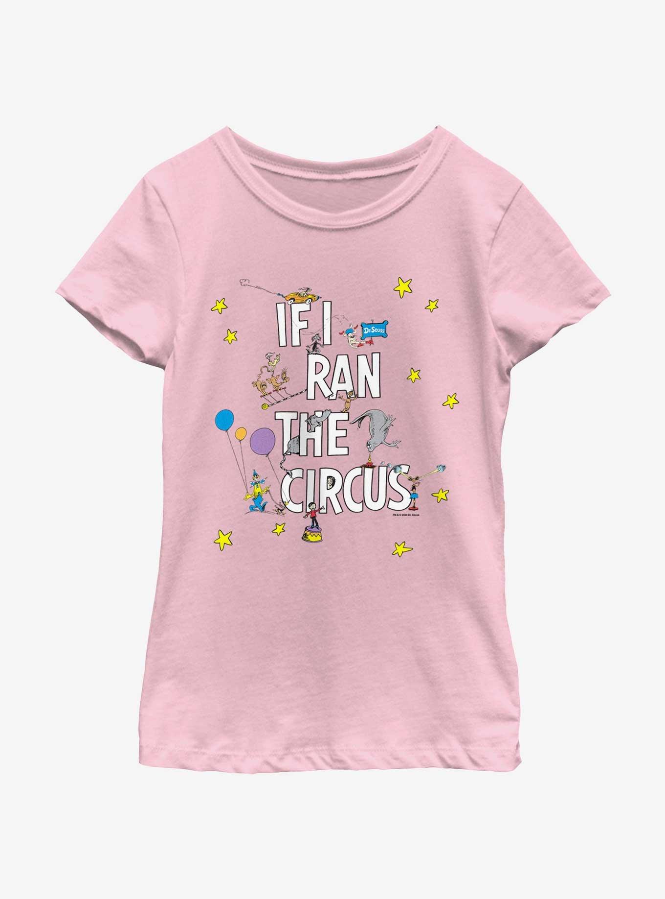 Dr. Seuss's If I Ran The Circus Stars Youth Girls T-Shirt