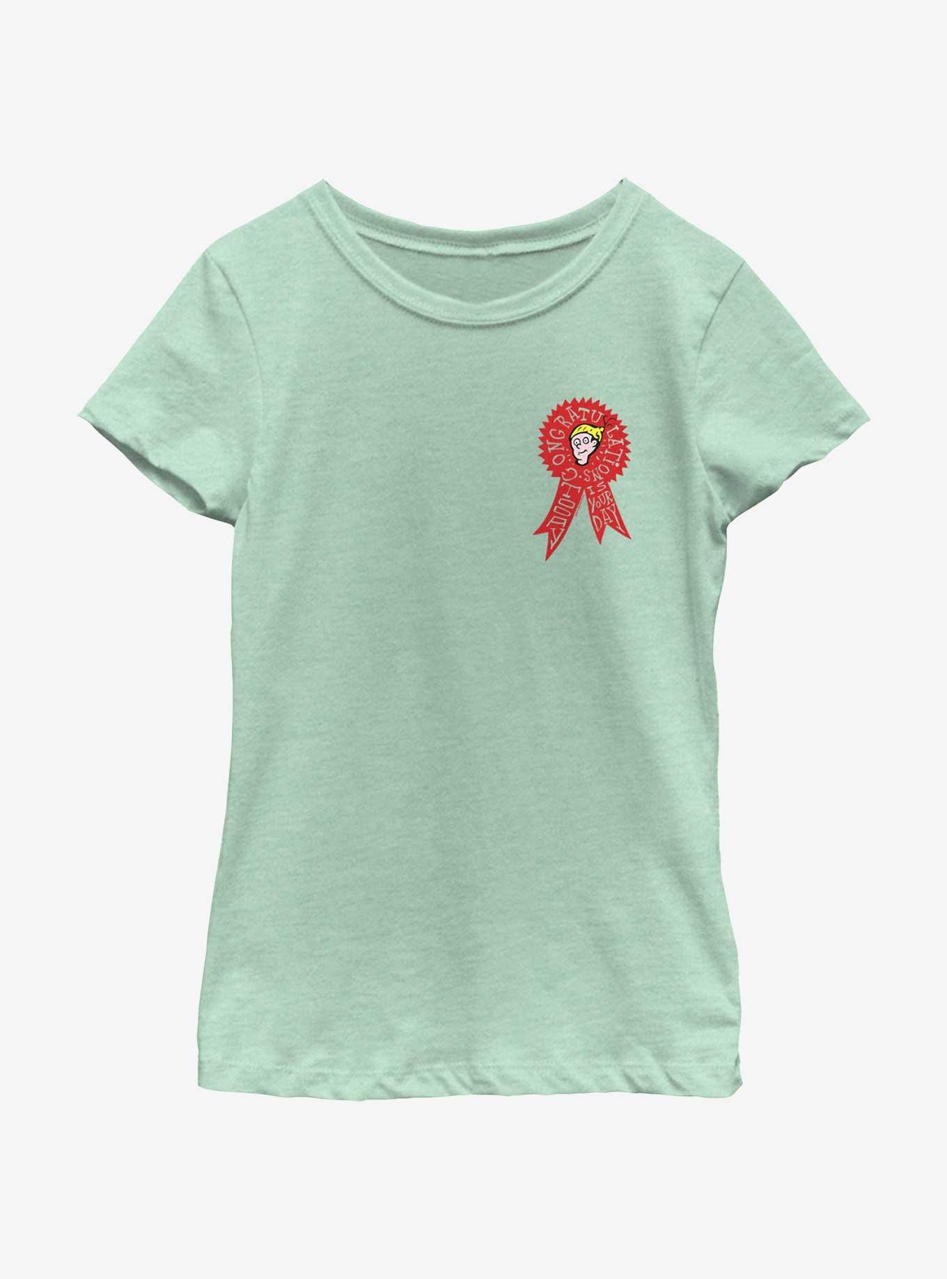 Dr. Seuss Congratulations Badge Youth Girls T-Shirt