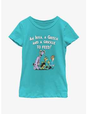 Dr. Seuss's The Bippolo Seed & Other Lost Stories Ikka Gritch Grickle To Feed Youth Girls T-Shirt, , hi-res