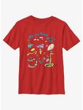 Dr. Seuss's Oh! The Places You'll Go Characters Youth T-Shirt, RED, hi-res