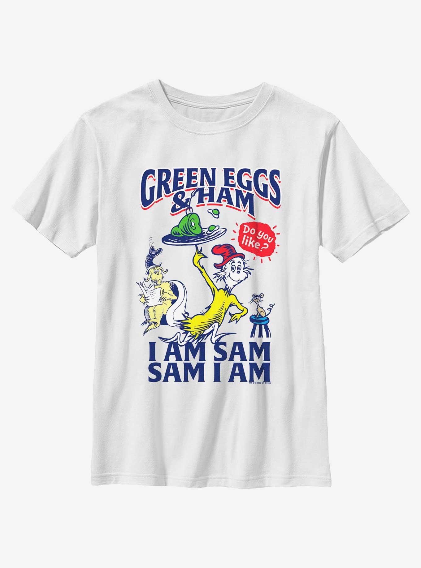 Dr. Seuss's Green Eggs & Ham Sam I Am Youth T-Shirt