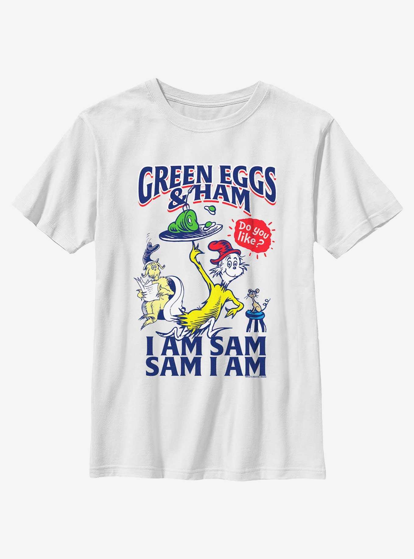 Dr. Seuss's Green Eggs & Ham Sam I Am Youth T-Shirt, , hi-res