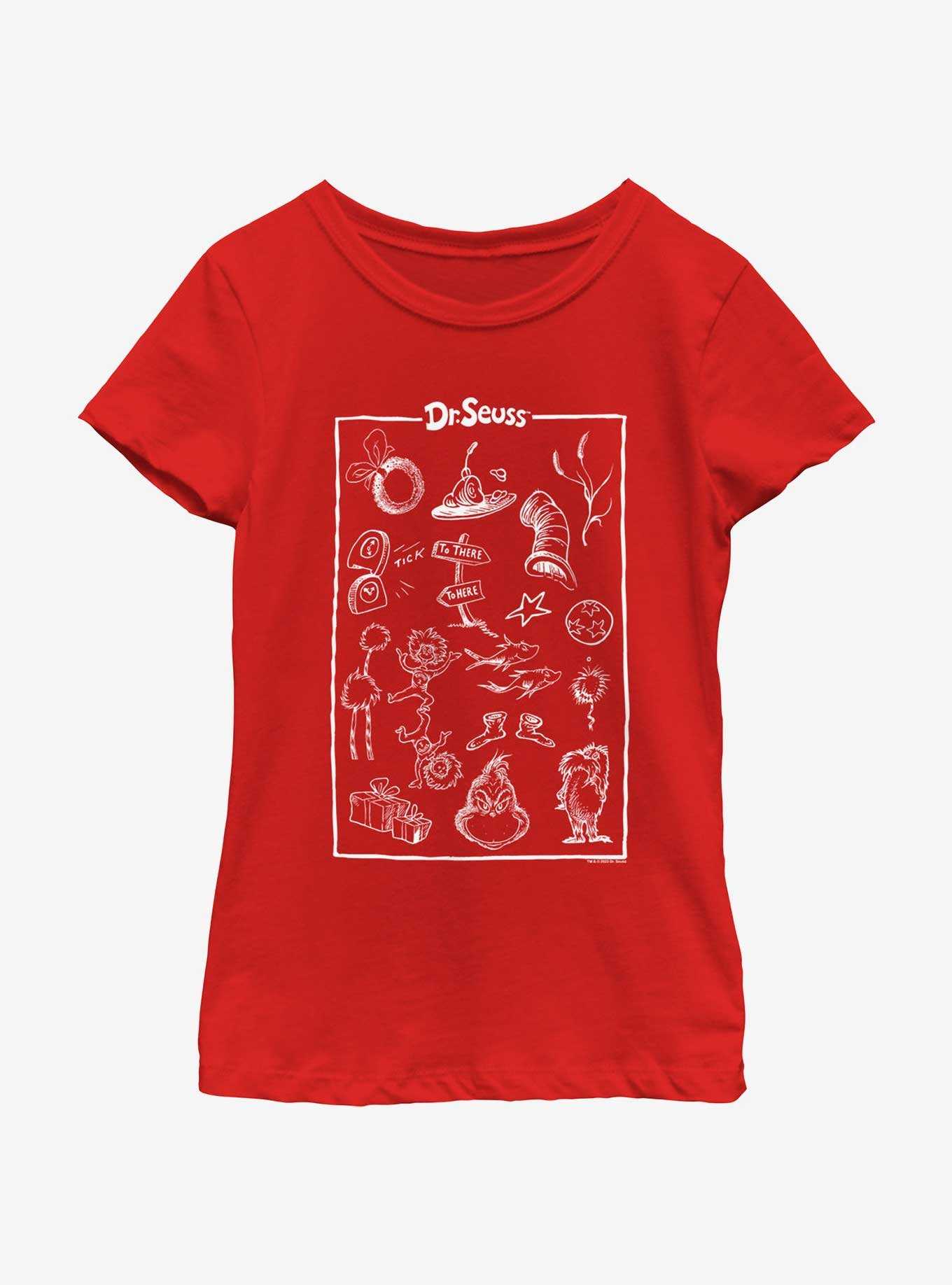 Dr. Seuss Collection Youth Girls T-Shirt, , hi-res