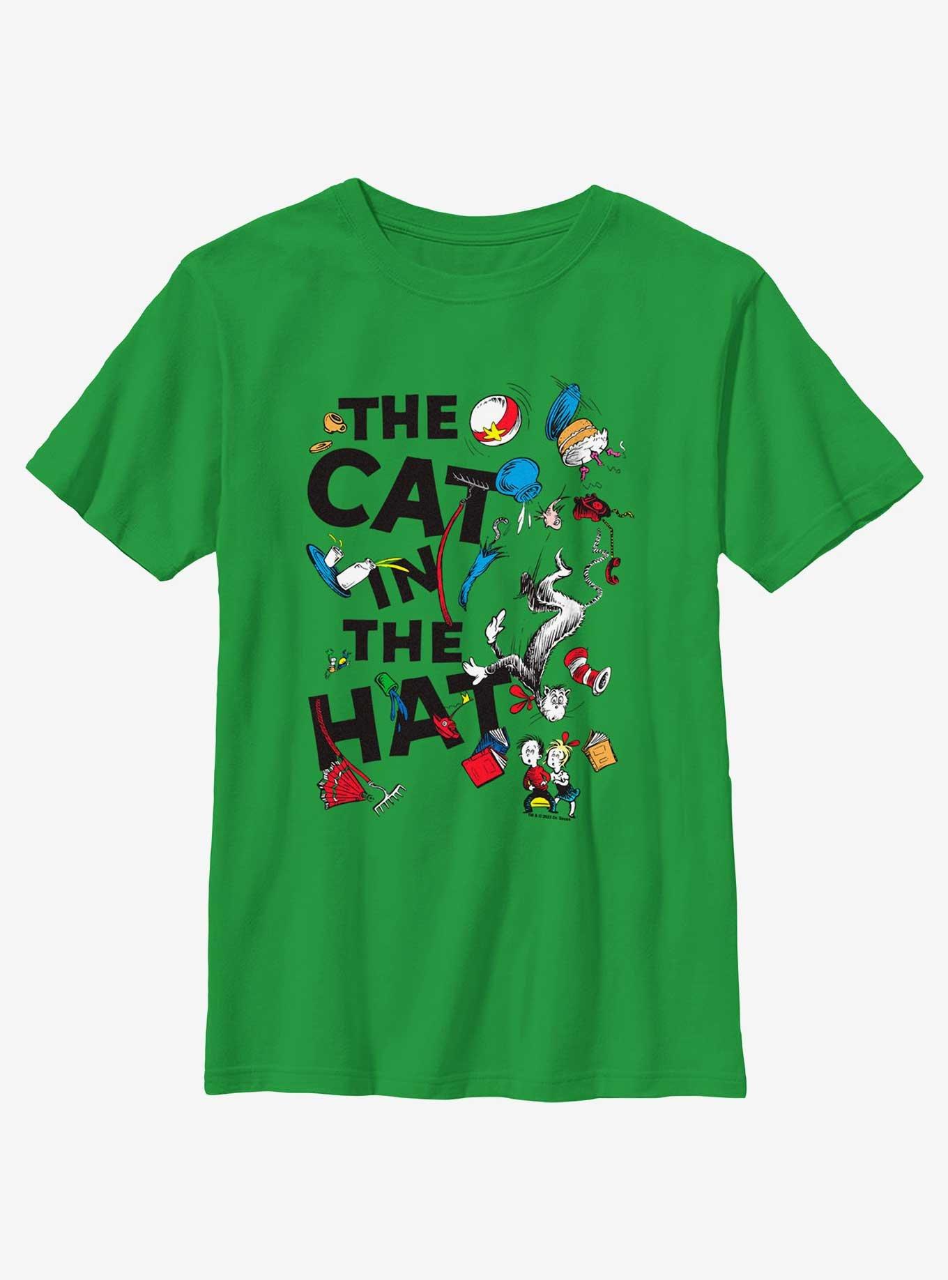 Dr. Seuss's Cat The Hat Scattered Youth T-Shirt