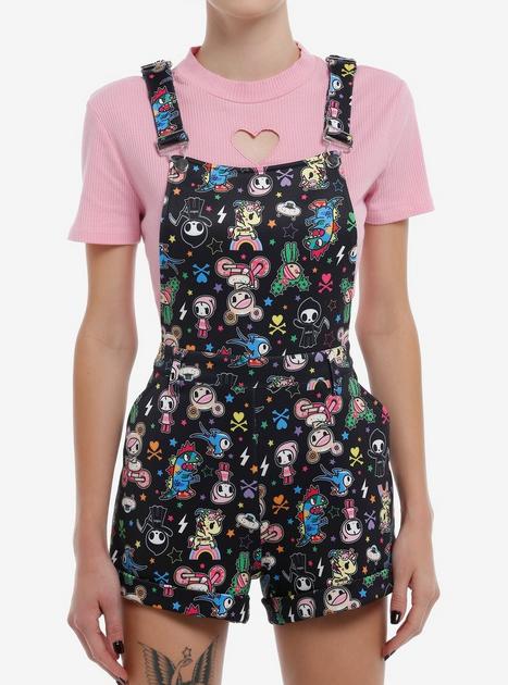 Tokidoki Characters Shortalls | Hot Topic