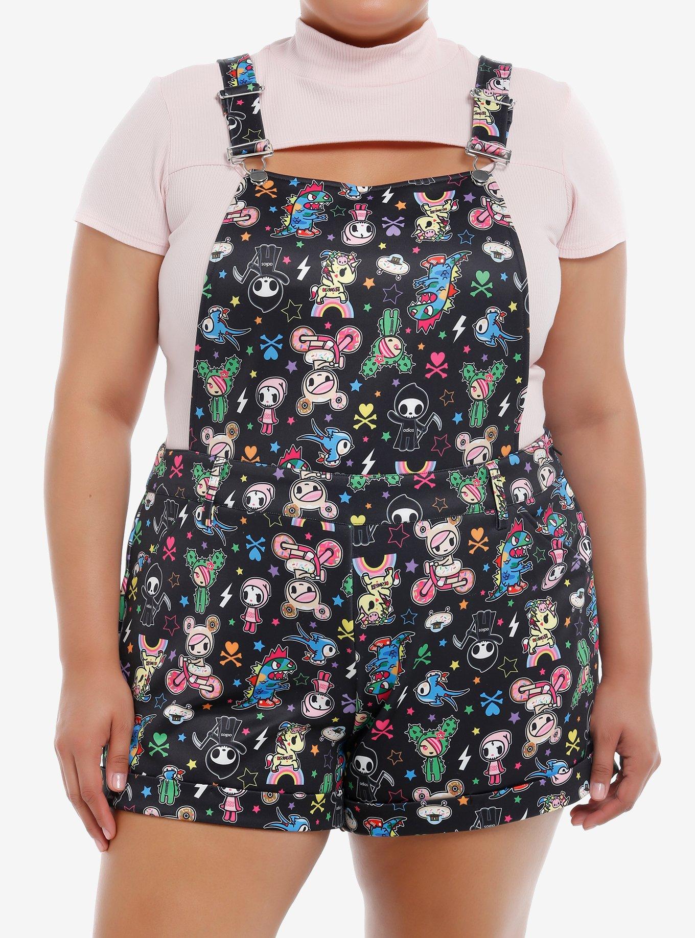 Tokidoki Characters Shortalls Plus