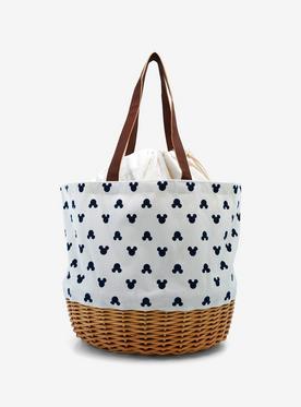 Disney Mickey Mouse Allover Print Basket Tote Bag