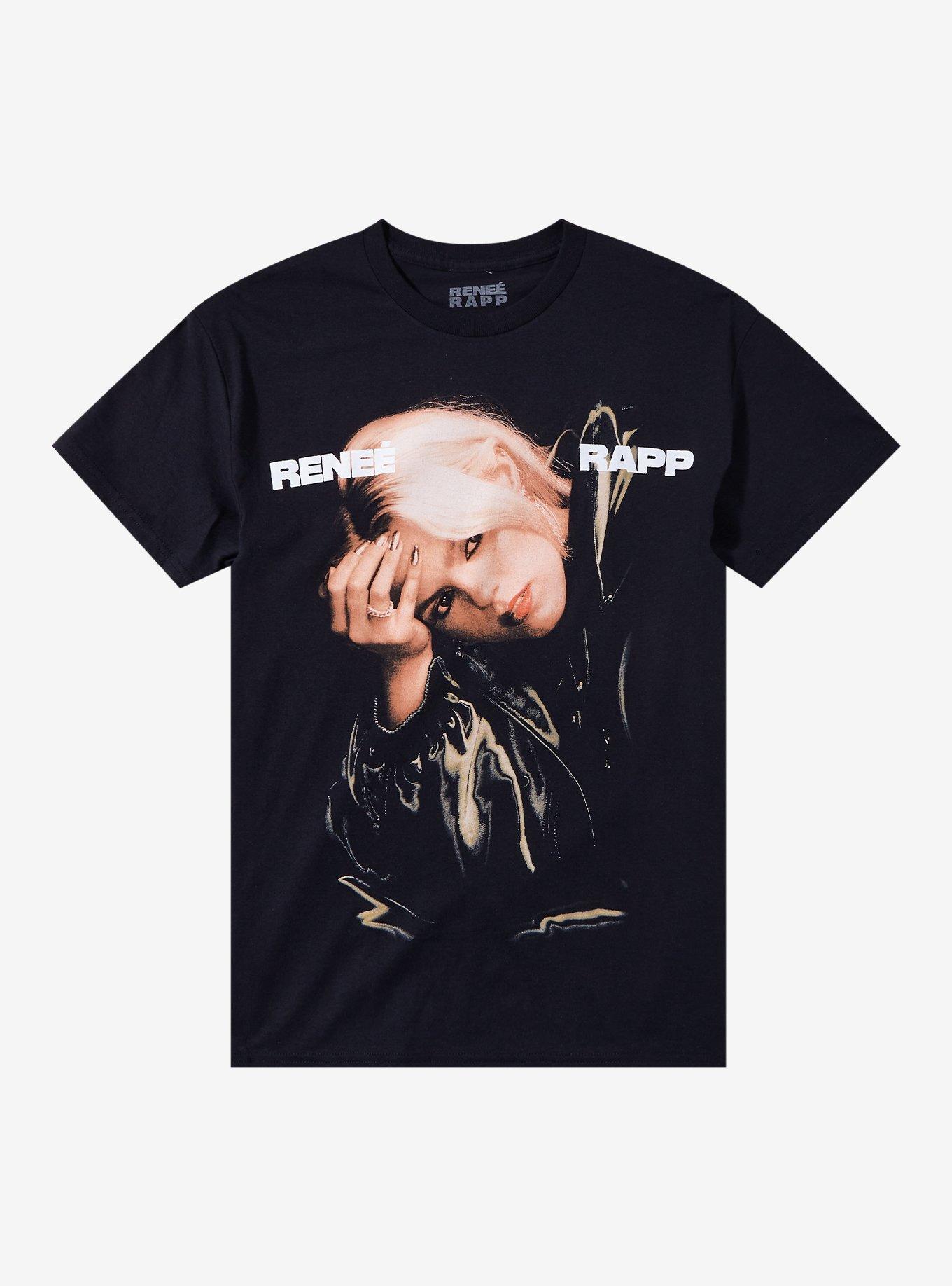 Renee Rapp Snow Hard Feelings Tour T-Shirt, BLACK, hi-res