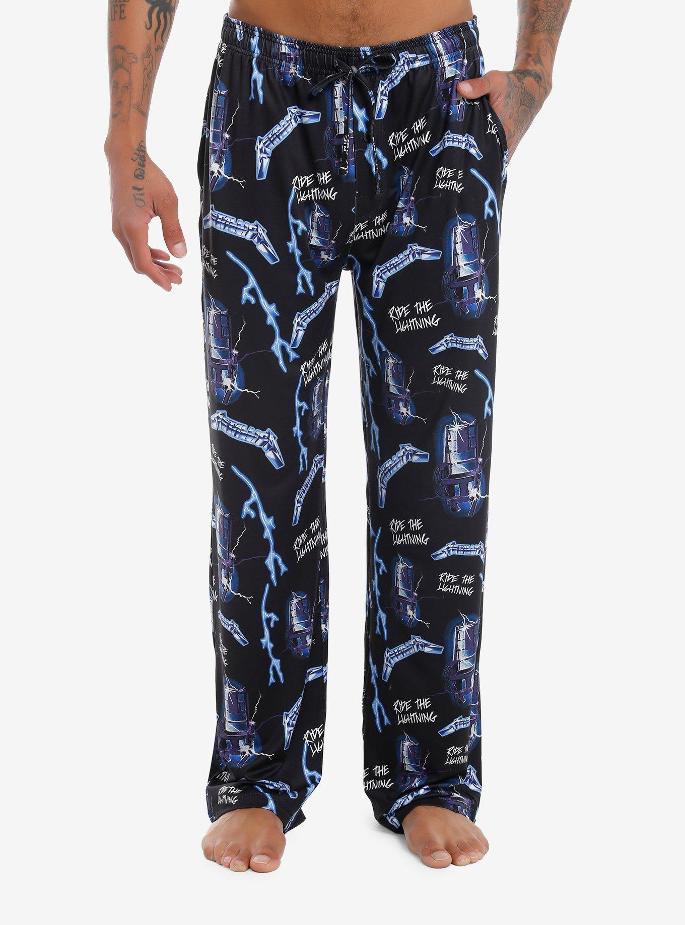 Metallica Ride The Lightning Pajama Pants, , hi-res