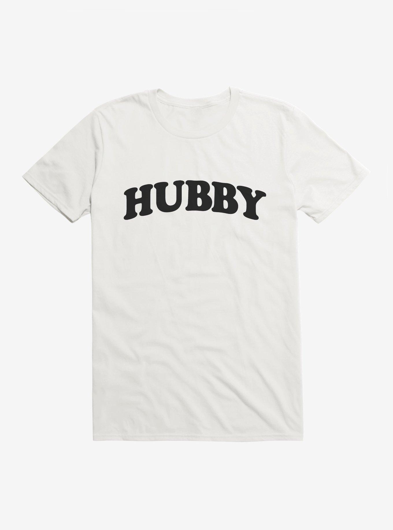 Hubby T-Shirt, WHITE, hi-res