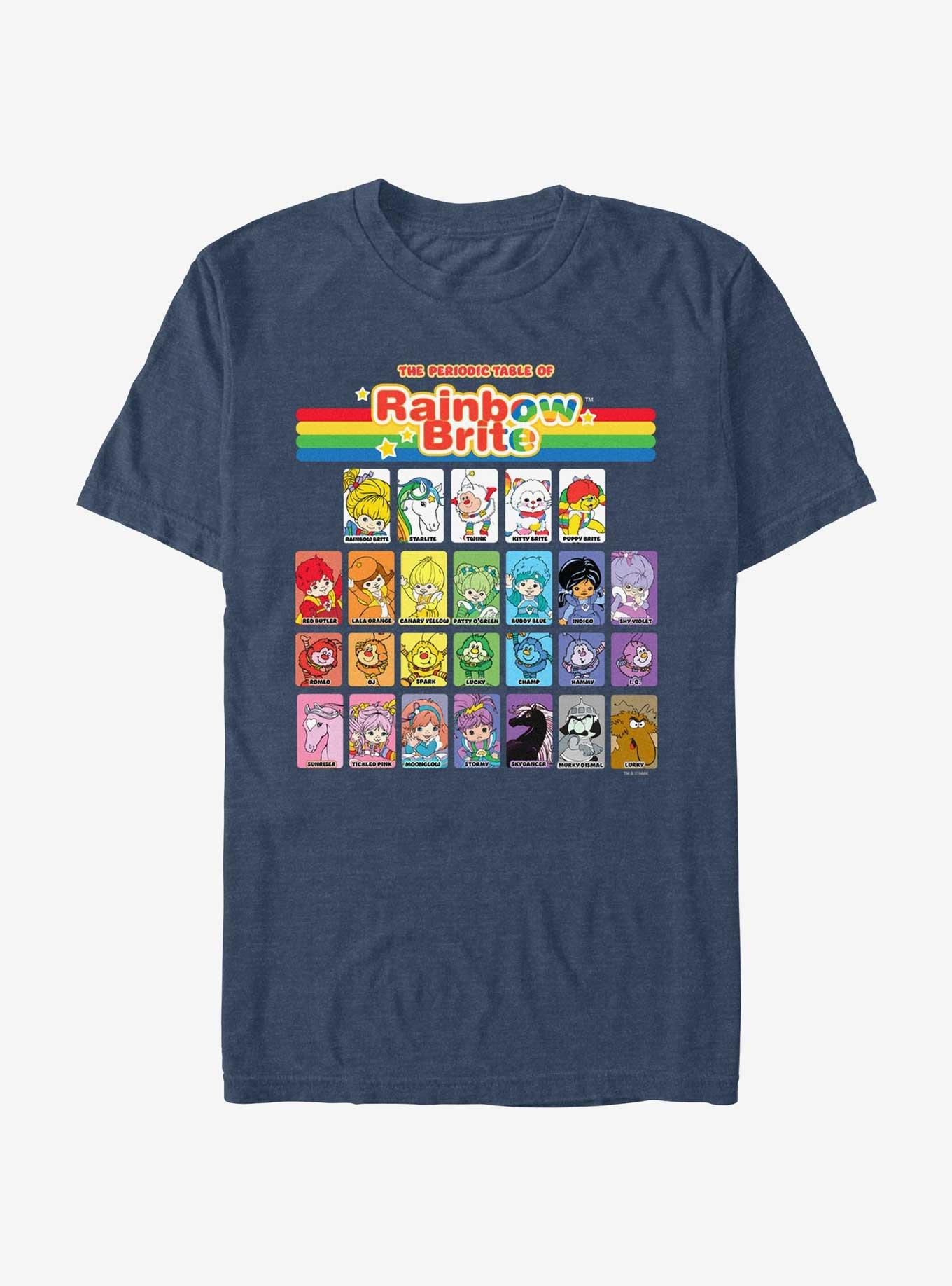 Rainbow Brite Table Of Color T-Shirt, , hi-res