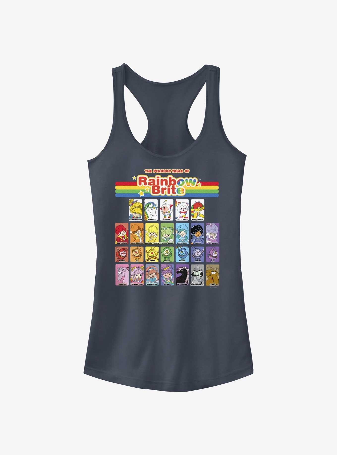 Rainbow Brite Table Of Color Girls Tank, INDIGO, hi-res